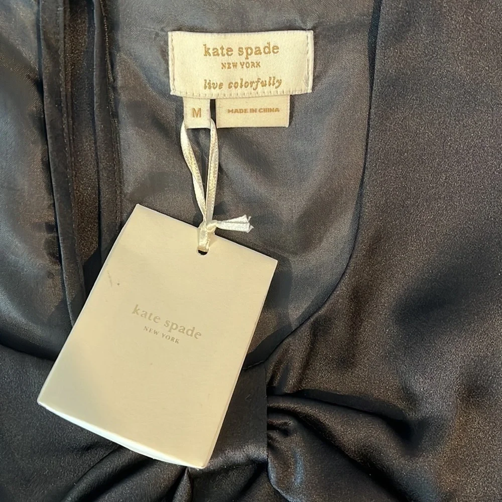 Kate Spade Miki Top Black Women’s Size Medium New with tags!